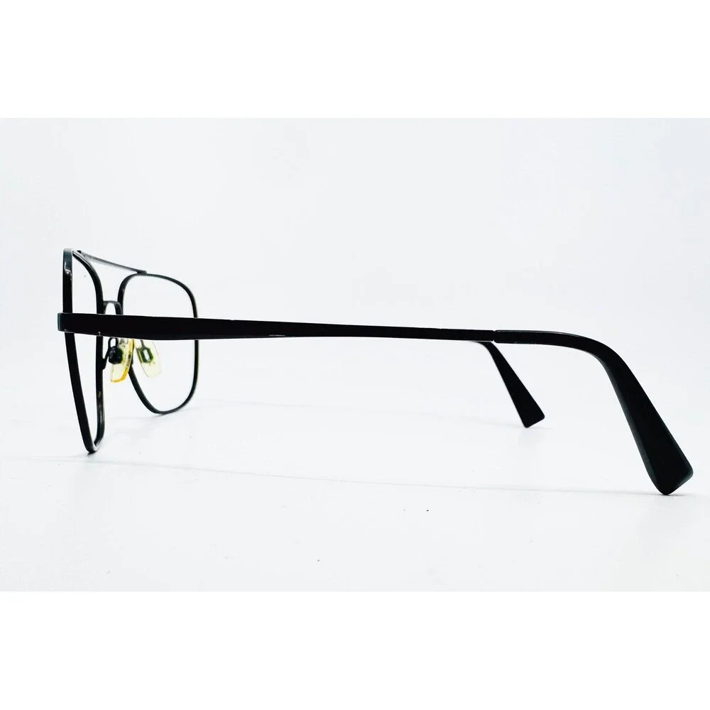 Nautica Eyeglasses Mens Black N8152 001 Aviator Double Bridge 57-16-145